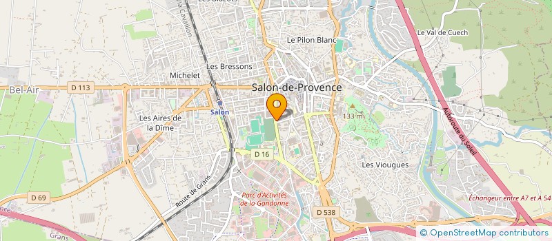 localisation de l'entreprise MONSIEUR YOUNES AKHROUF  SALON-DE-PROVENCE