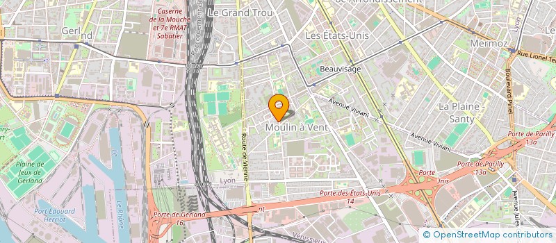 localisation de l'entreprise MONSIEUR YOUNES AKLI  VENISSIEUX