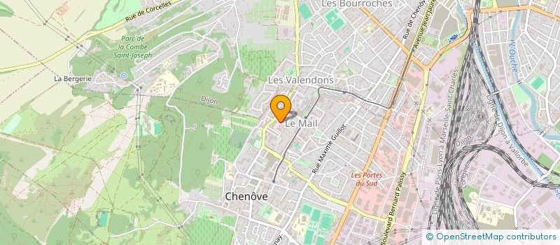 localisation de l'entreprise MONSIEUR YOUNES ALLALI  CHENOVE