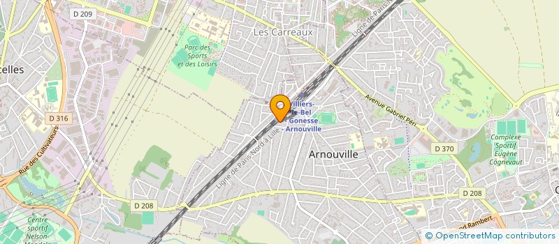 localisation de l'entreprise MONSIEUR YOUNES AMJAHDI  ARNOUVILLE