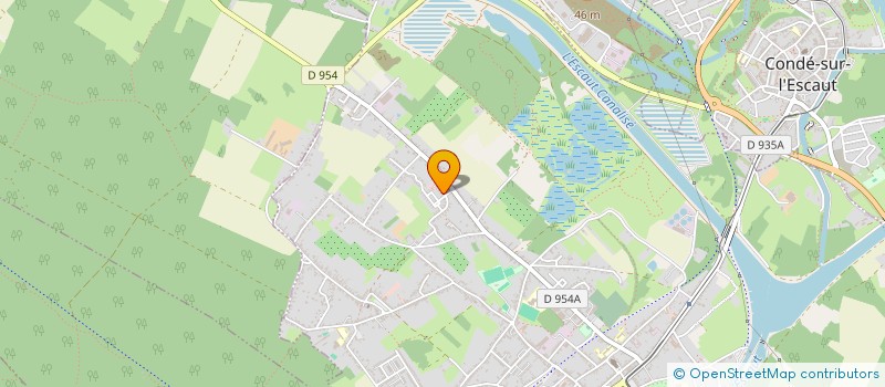 localisation de l'entreprise MONSIEUR YOUNES ANADIF  FRESNES-SUR-ESCAUT