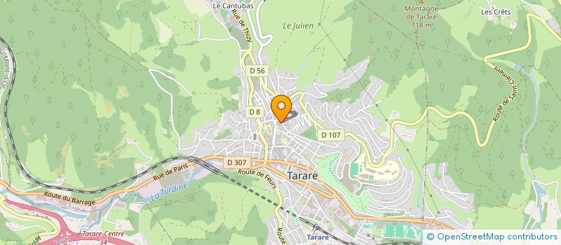 localisation de l'entreprise MONSIEUR YOUNES AOUAR  TARARE