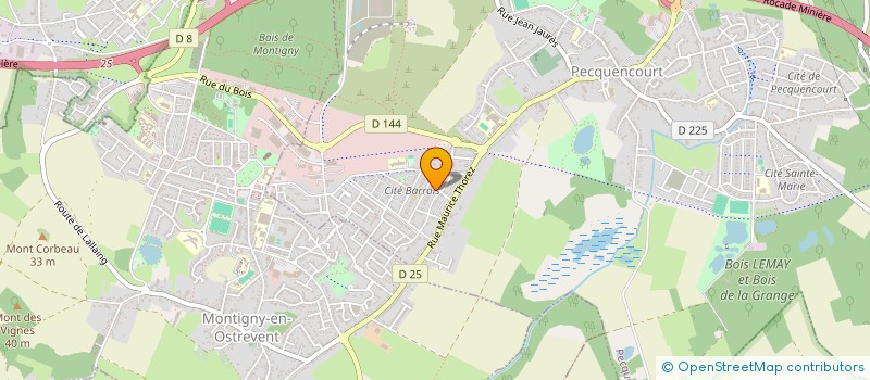 localisation de l'entreprise MONSIEUR YOUNES AOUNALLAH  PECQUENCOURT