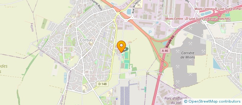 localisation de l'entreprise MONSIEUR YOUNES ASSANI à CORBAS