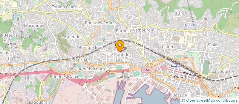 localisation de l'entreprise MONSIEUR YOUNES BABA  TOULON