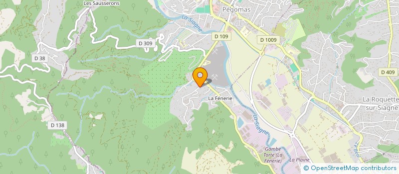 localisation de l'entreprise MONSIEUR YOUNES BALOU  PEGOMAS