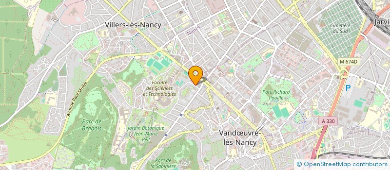 localisation de l'entreprise MONSIEUR YOUNES BARAIS  VANDUVRE-LES-NANCY