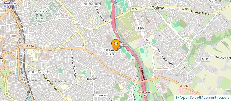 localisation de l'entreprise MONSIEUR YOUNES BELDJILLALI  TOULOUSE