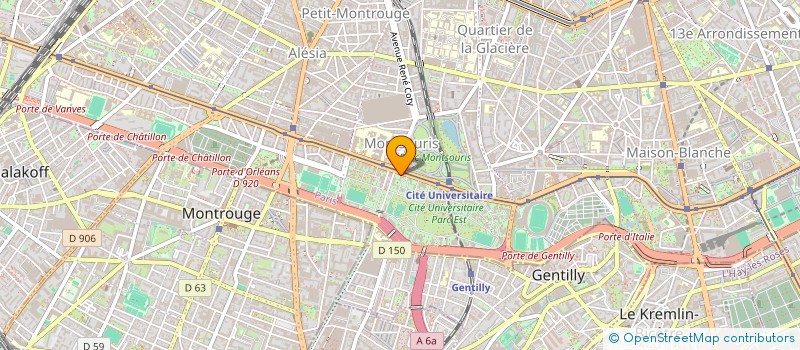 localisation de l'entreprise MONSIEUR YOUNES BEN ABDENEBI  PARIS 14