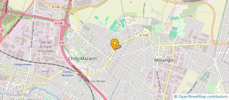 localisation de l'entreprise MONSIEUR YOUNES BEN ZAIED à CHILLY-MAZARIN