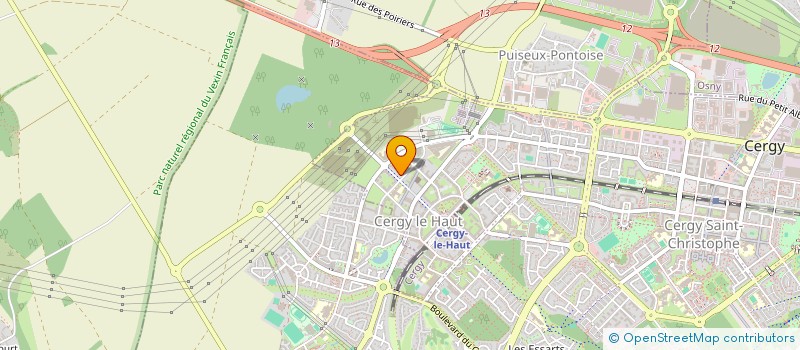 localisation de l'entreprise MONSIEUR YOUNES BENAMARA à CERGY