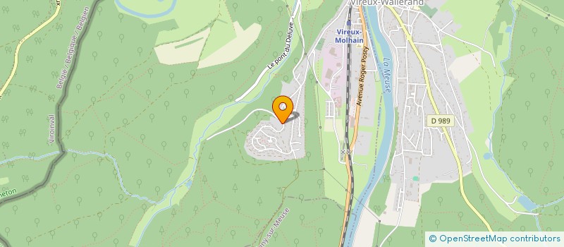 localisation de l'entreprise MONSIEUR YOUNES BENHAJJAJ  VIREUX-MOLHAIN