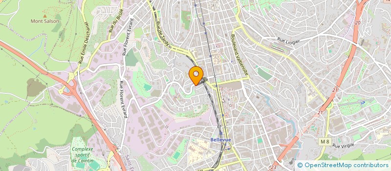 localisation de l'entreprise MONSIEUR YOUNES BENKOU  SAINT-ETIENNE