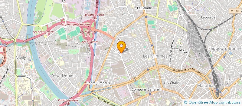 localisation de l'entreprise MONSIEUR YOUNES BENSAID à TOULOUSE