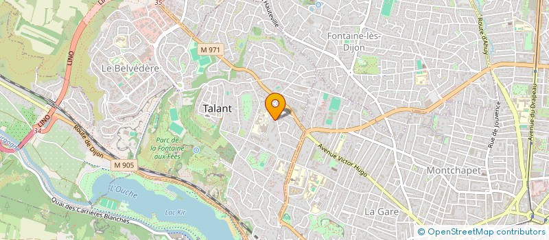 localisation de l'entreprise MONSIEUR YOUNES BENTRAD  TALANT