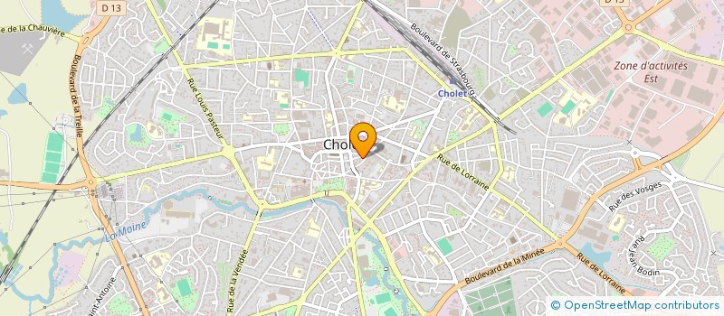 localisation de l'entreprise MONSIEUR YOUNES BERTOLA à CHOLET