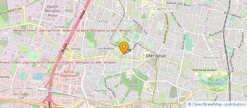 localisation de l'entreprise MONSIEUR YOUNES BESBAS  LE TAILLAN-MEDOC