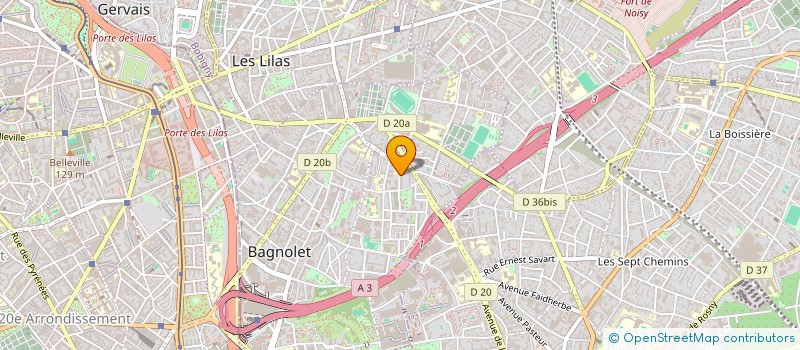 localisation de l'entreprise MONSIEUR YOUNES BOUALLAG à BAGNOLET