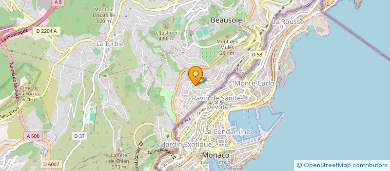 localisation de l'entreprise MONSIEUR YOUNES BOUAYACH  BEAUSOLEIL