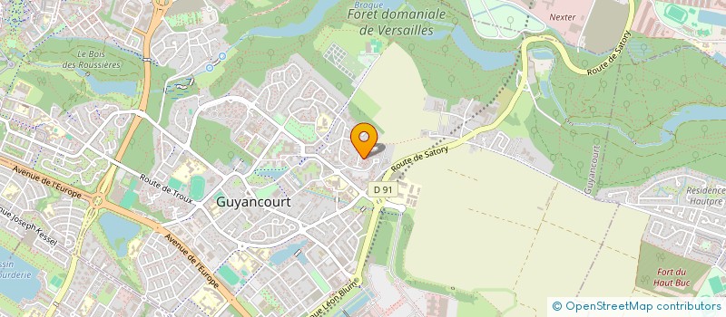 localisation de l'entreprise MONSIEUR YOUNES BOUHADIDA  GUYANCOURT