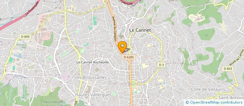 localisation de l'entreprise MONSIEUR YOUNES BOUKADIDA à LE CANNET