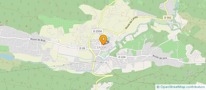 localisation de l'entreprise MONSIEUR YOUNES BOULENDA  LE VAL