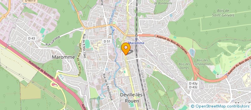 localisation de l'entreprise MONSIEUR YOUNES BOUMAZA  DEVILLE-LES-ROUEN