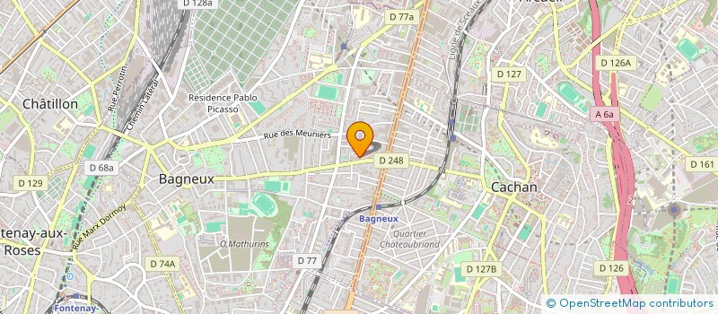 localisation de l'entreprise MONSIEUR YOUNES BOURAS à BAGNEUX