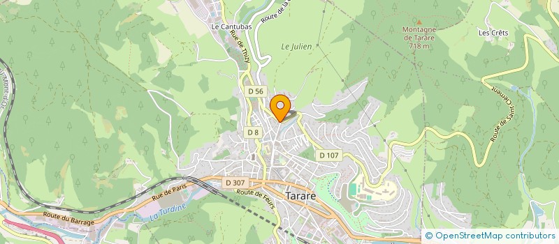 localisation de l'entreprise MONSIEUR YOUNES BOUSBAA  TARARE