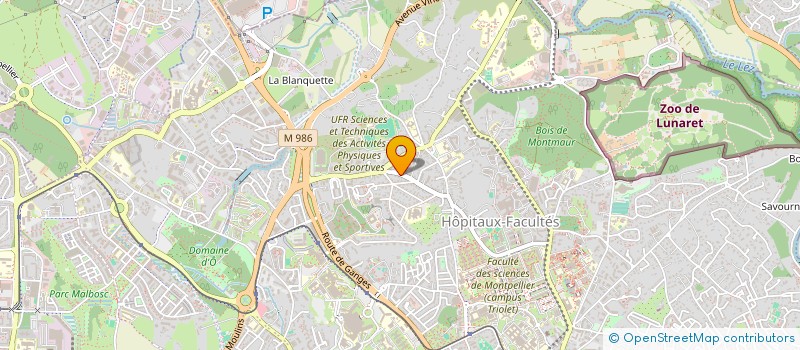 localisation de l'entreprise MONSIEUR YOUNES BOUSSEKINE à MONTPELLIER