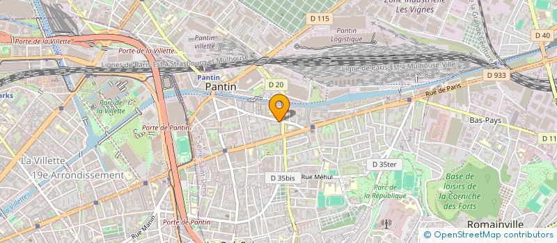 localisation de l'entreprise MONSIEUR YOUNES BOUSSETTA à PANTIN