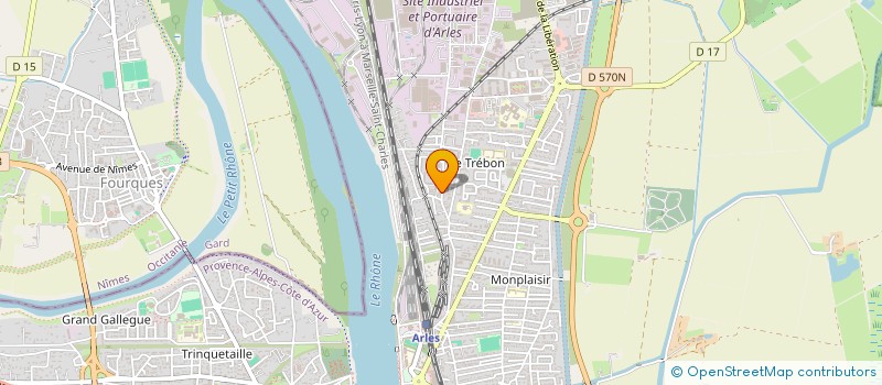 localisation de l'entreprise MONSIEUR YOUNES BOUTHAROUIT ETTADLAOUI à ARLES