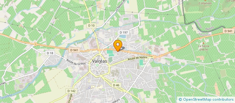 localisation de l'entreprise MONSIEUR YOUNES BOUZELMAT  VALREAS