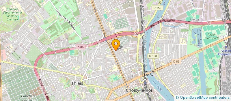 localisation de l'entreprise MONSIEUR YOUNES CHELAOUID  CHOISY-LE-ROI