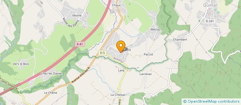 localisation de l'entreprise MONSIEUR YOUNES CHENNOUF à ANNECY