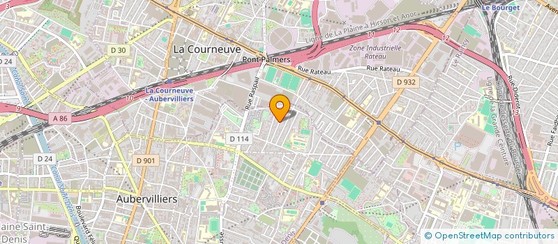 localisation de l'entreprise MONSIEUR YOUNES CHERIFI  AUBERVILLIERS