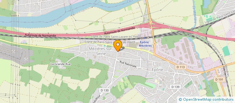 localisation de l'entreprise MONSIEUR YOUNES CHOUIAAR  MEZIERES-SUR-SEINE