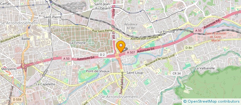 localisation de l'entreprise MONSIEUR YOUNES DAMIL  MARSEILLE