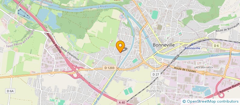 localisation de l'entreprise MONSIEUR YOUNES DIBE  SAINT-PIERRE-EN-FAUCIGNY