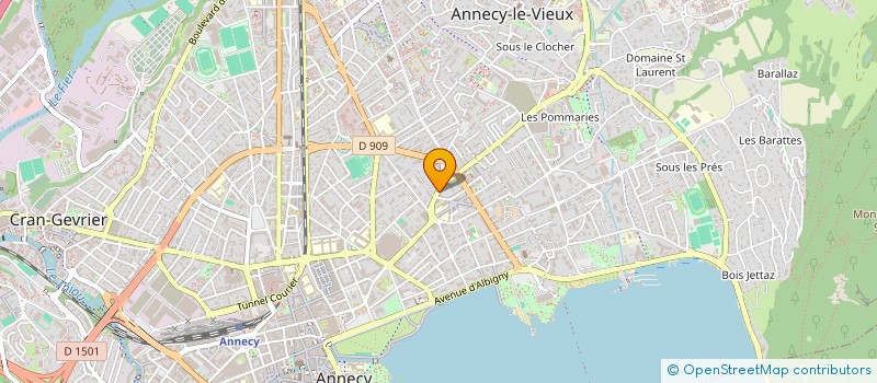 localisation de l'entreprise MONSIEUR YOUNES DOUIDI à ANNECY