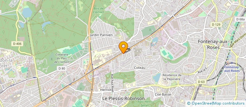 localisation de l'entreprise MONSIEUR YOUNES EDARAZI à CLAMART