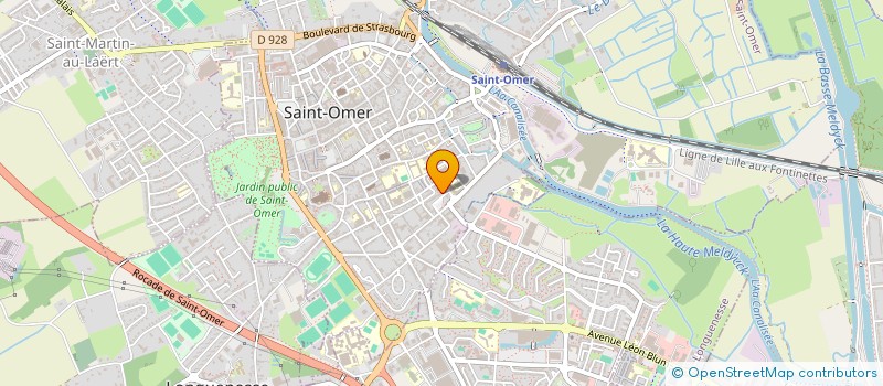 localisation de l'entreprise MONSIEUR YOUNES EDDAOUDI  SAINT-OMER