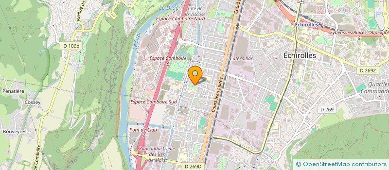 localisation de l'entreprise MONSIEUR YOUNES EL-ACHARI  ECHIROLLES