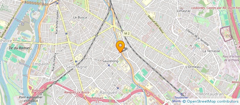 localisation de l'entreprise MONSIEUR YOUNES EL BOUZEKRAOUI  TOULOUSE