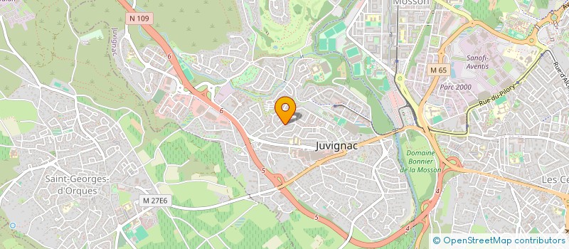 localisation de l'entreprise MONSIEUR YOUNES EL FASSAL à JUVIGNAC