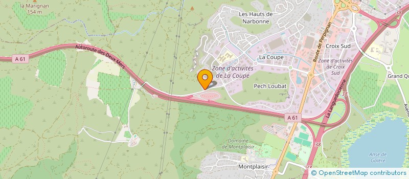 localisation de l'entreprise MONSIEUR YOUNES EL OUARDI  NARBONNE