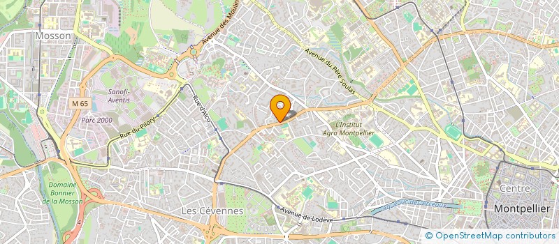 localisation de l'entreprise MONSIEUR YOUNES EL RHORFI  MONTPELLIER