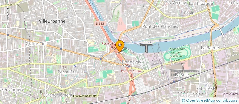 localisation de l'entreprise MONSIEUR YOUNES GAOUA  VILLEURBANNE