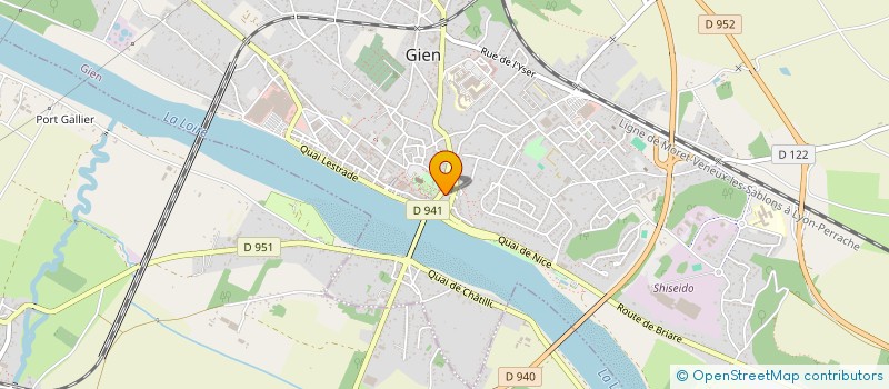 localisation de l'entreprise MONSIEUR YOUNES GUDINA à GIEN
