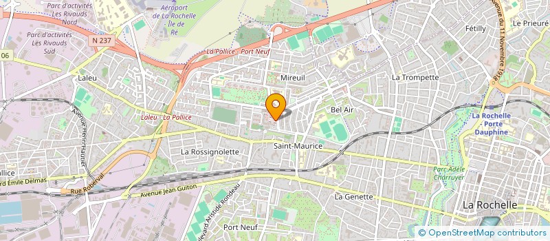 localisation de l'entreprise MONSIEUR YOUNES GUILLOTEAU  LA ROCHELLE